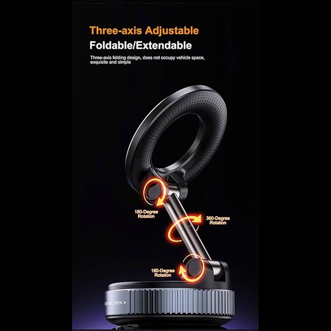 Vacuum Suction Magnetic Bracket