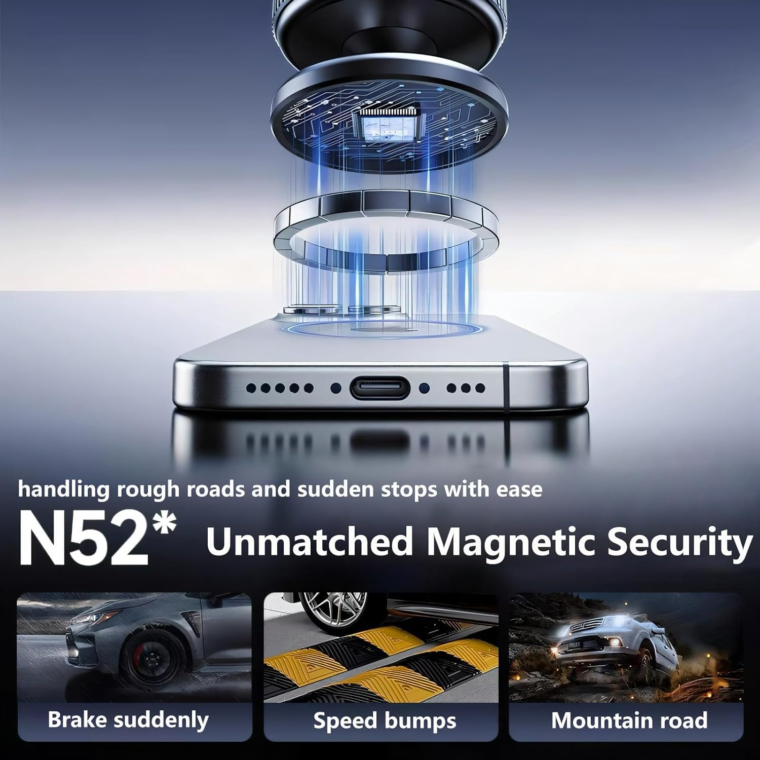 Vacuum Suction Magnetic Bracket