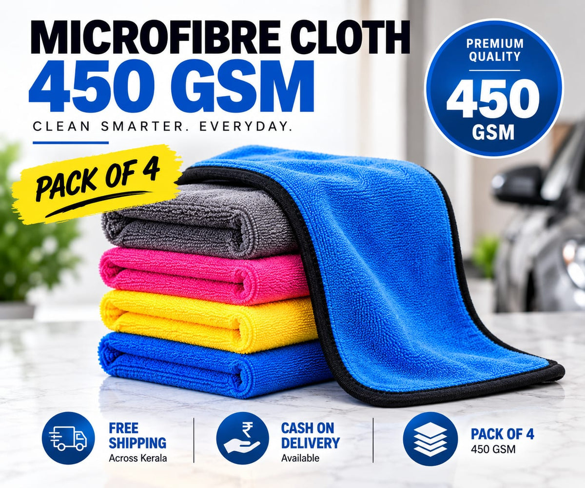 Microfibre Cloth 450 GSM (Set of 4)